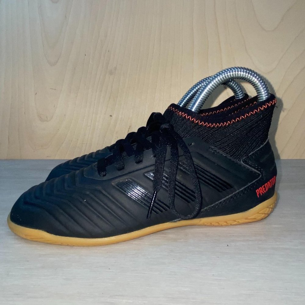 Adidas Predator 19.3 Indoor Soccer Black / Red Y2